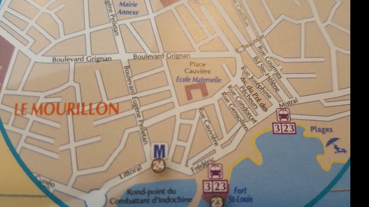 Mourillon Daire Toulon Dış mekan fotoğraf